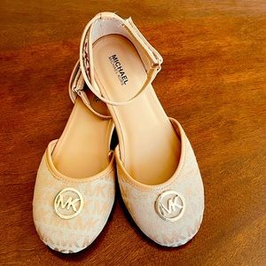 Michael Kors Signature Logo Ballet Flats